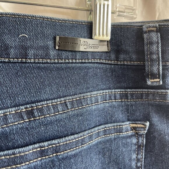 Lee Womens Relaxed Fit Five Pocket Straight Leg Jeans Size 14 - Picture 4 of 9